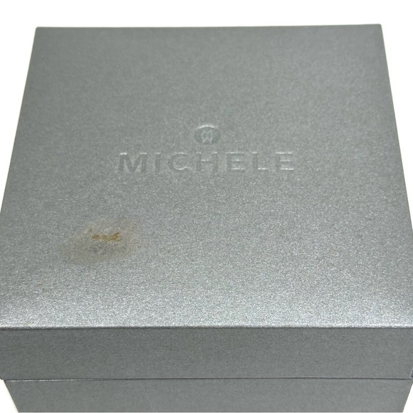 MICHELE: Deco Safari Zebra Rose Diamond Watch - Picture 10 of 12